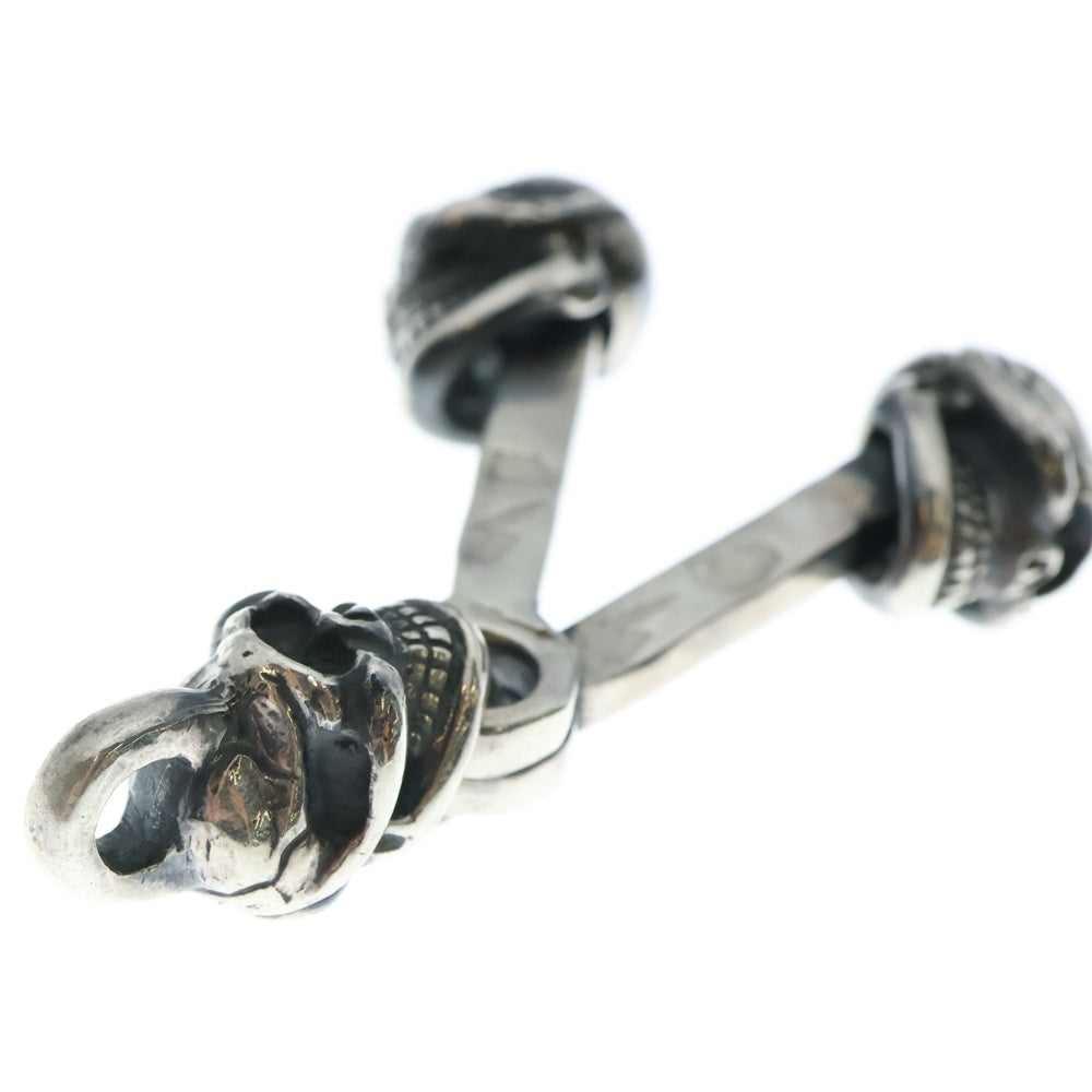 STOP LIGHT(ストップライト) Triangle Skull Piston Top トライアングルスカルピストントップ シルバー