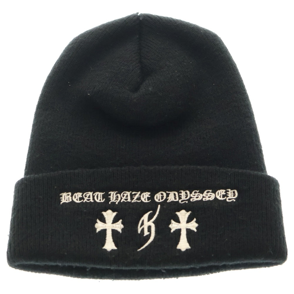 CHROME HEARTS(クロムハーツ) ×KYOSUKE HIMURO TOUR 2000 BEAT HAZE ODYSSEY 氷室京介 ワッチビーニー ニットキャップ 帽子 ブラック
