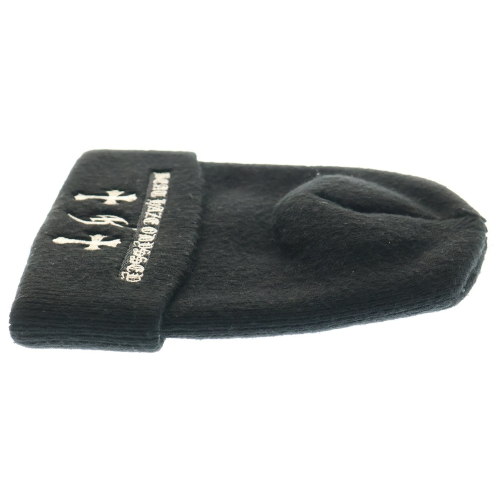 CHROME HEARTS(クロムハーツ) ×KYOSUKE HIMURO TOUR 2000 BEAT HAZE ODYSSEY 氷室京介 ワッチビーニー ニットキャップ 帽子 ブラック