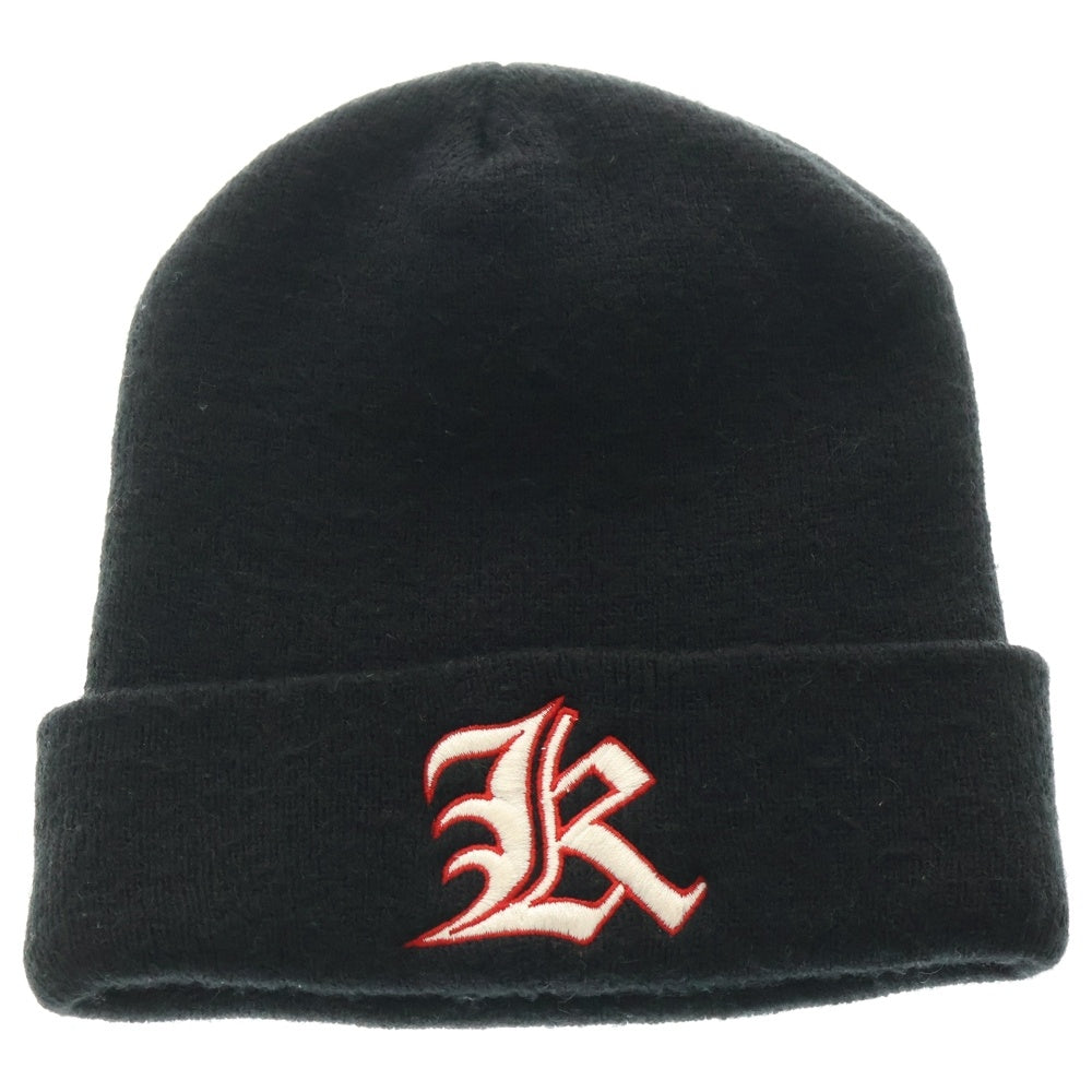 CHROME HEARTS(クロムハーツ) ×KYOSUKE HIMURO 2003 HIGHER THAN HEAVEN 氷室京介 ワッチビーニー ニットキャップ 帽子 ブラック