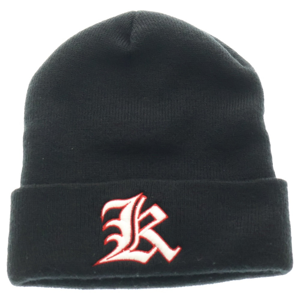 CHROME HEARTS(クロムハーツ) ×KYOSUKE HIMURO 2003 HIGHER THAN HEAVEN 氷室京介 ワッチビーニー ニットキャップ 帽子 ブラック