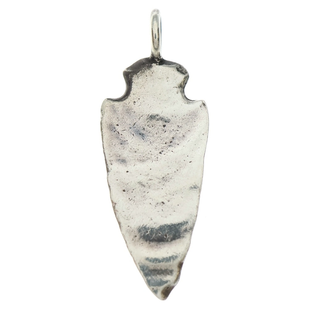 goro's(ゴローズ) 【オールド】メタル付き矢じり中 ペンダントトップ シルバー/ゴールド