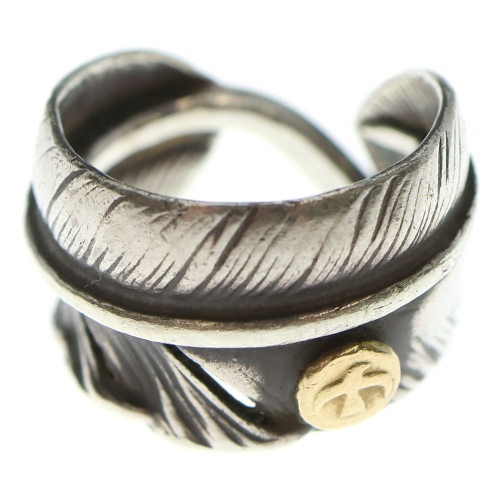 goro's(ゴローズ) 【オールド】メタル付きフェザーリング シルバー