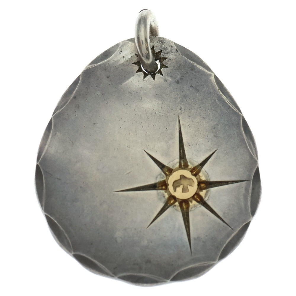 goro's(ゴローズ) 印台ズレ たたきメタル大 ペンダントトップ