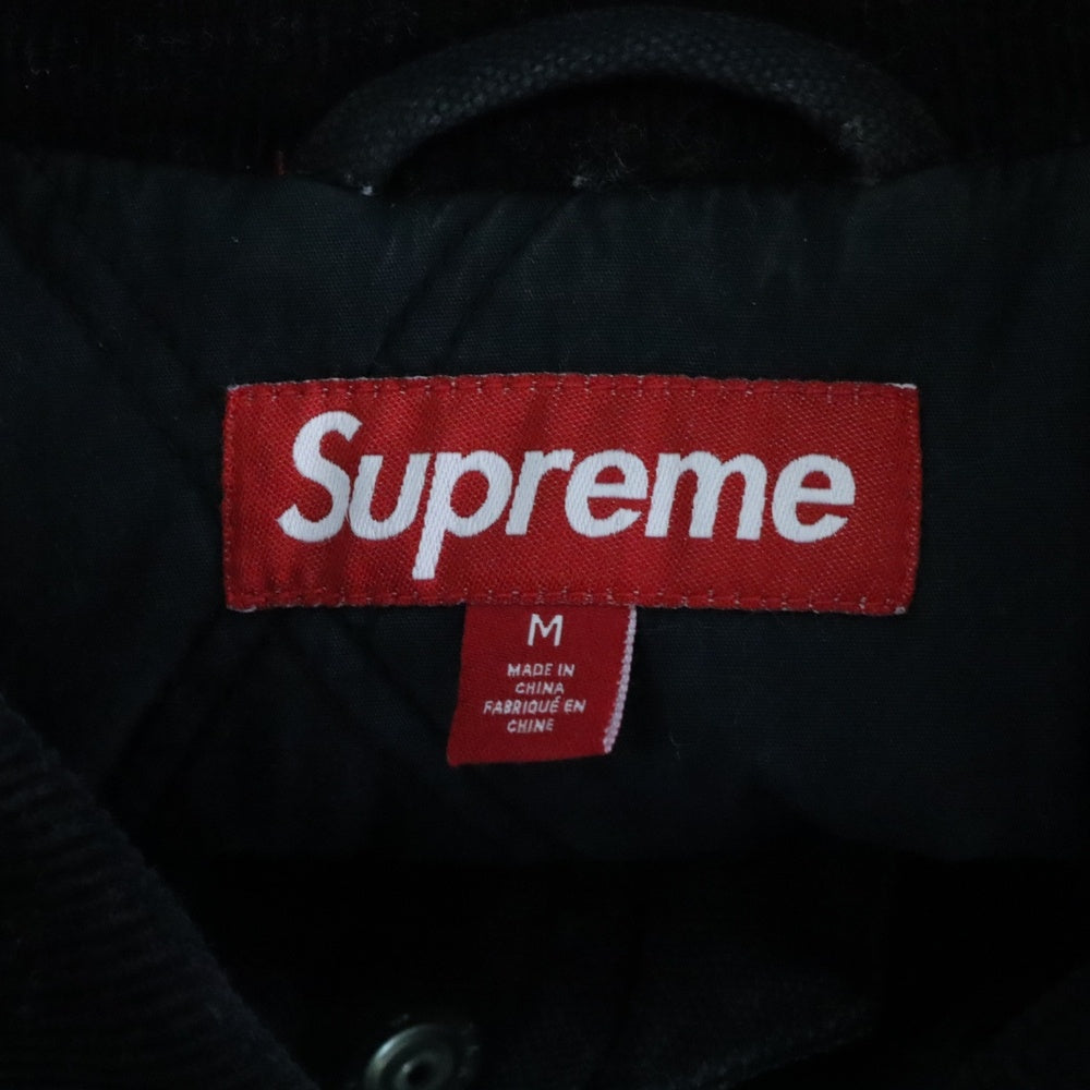 SUPREME(シュプリーム) 25SS Old English Canvas Work Jacket Red オールドイングリッシュ キャンバスワークジャケット ブラック