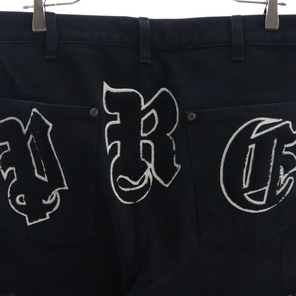 SUPREME(シュプリーム) 25SS Old English Canvas Double Knee Painter Pant オールドイングリッシュ キャンバスダブルニーペインターパンツ ブラック