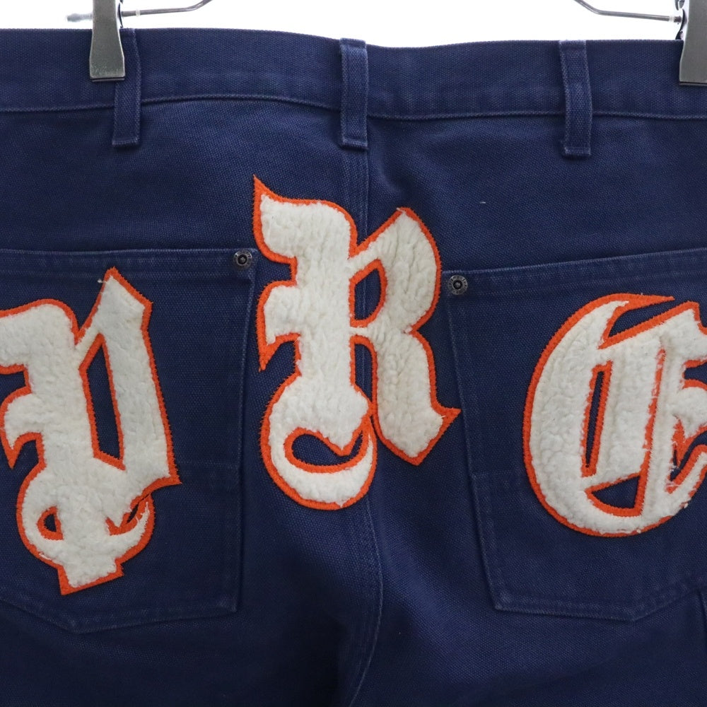 SUPREME(シュプリーム) 25SS Old English Canvas Double Knee Painter Pant オールドイングリッシュ キャンバスダブルニーペインターパンツ ネイビー