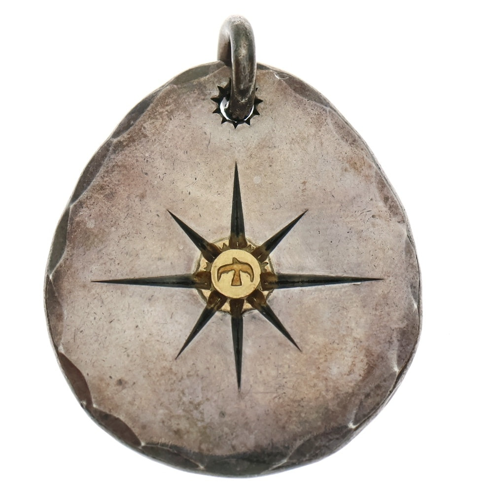 goro's(ゴローズ) たたきメタル大 ペンダントトップ シルバー/ゴールド