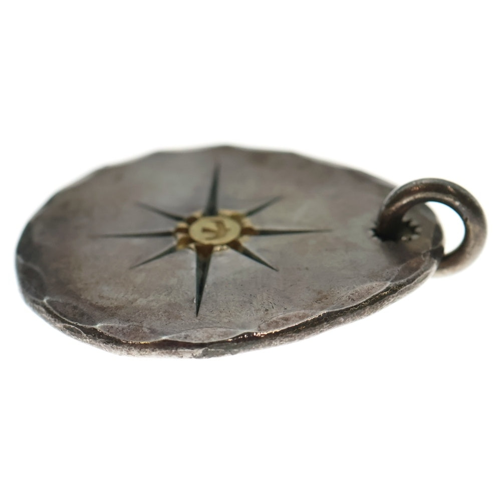 goro's(ゴローズ) たたきメタル大 ペンダントトップ シルバー/ゴールド