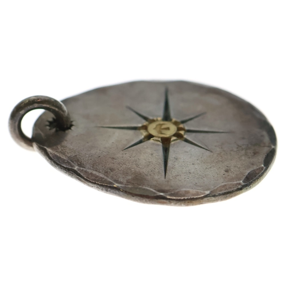 goro's(ゴローズ) たたきメタル大 ペンダントトップ シルバー/ゴールド