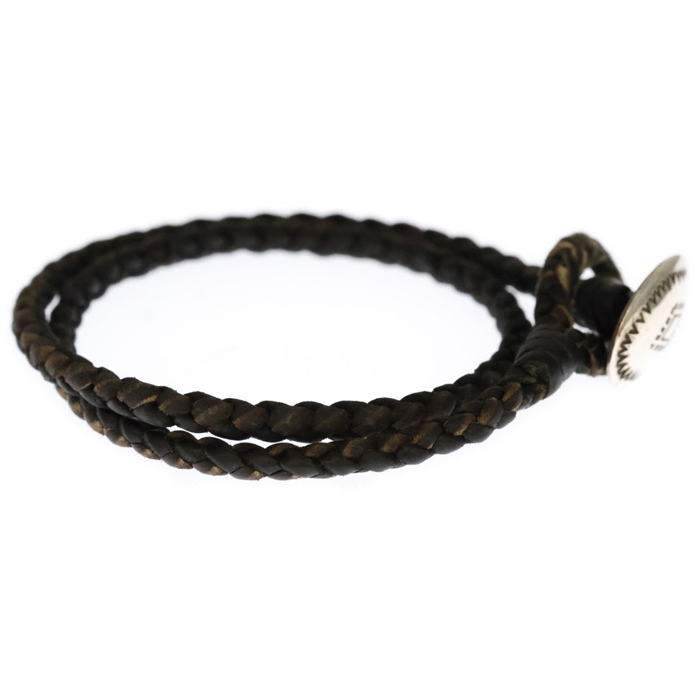 ARIZONA FREEDOM(アリゾナフリーダム) コンチョ付きレザーブレスレット ブラウン