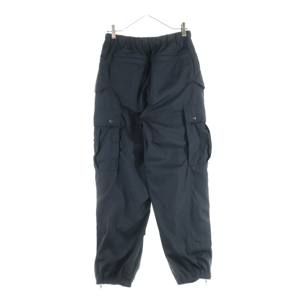 DRIES VAN NOTEN(ドリスヴァンノッテン) 24SS PENTIN CARGO PANTS パンタンカーゴジョガーパンツ ブラック