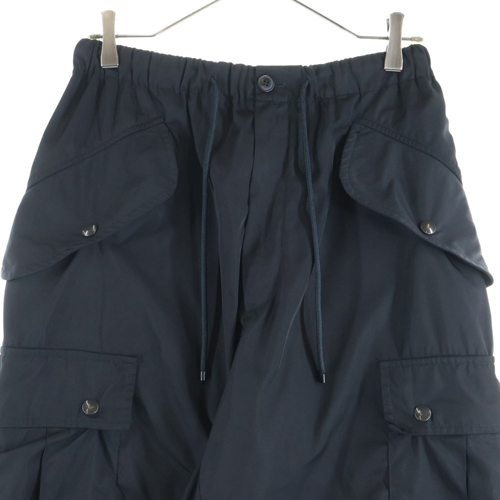 DRIES VAN NOTEN(ドリスヴァンノッテン) 24SS PENTIN CARGO PANTS パンタンカーゴジョガーパンツ ブラック