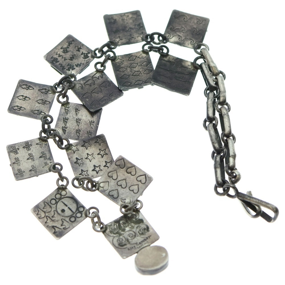 INDIAN JEWELRY(インディアンジュエリー) ズニ族 Alex Sanchez作 マルチモチーフ ターコイズ付き ネックレス