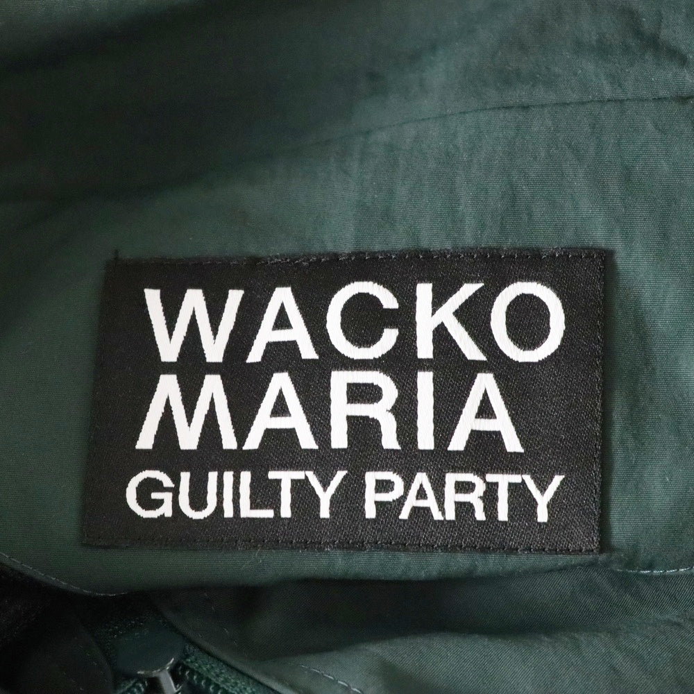 WACKO MARIA(ワコマリア) 24AW NYLON TRACK JACKET ナイロントラックジャケット 24FW-WMO-TJ01 グリーン
