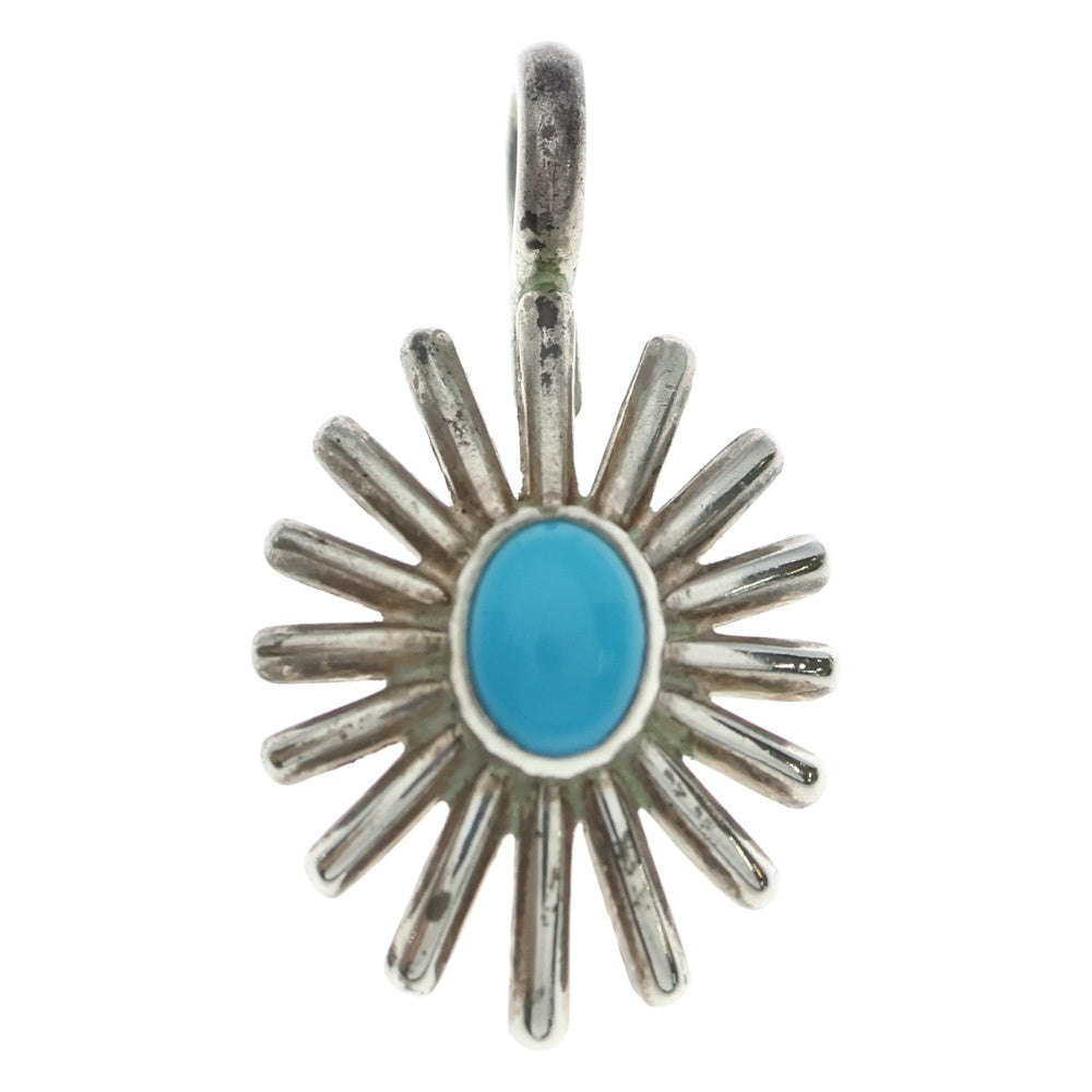 goro's(ゴローズ) 【オールド】ターコイズ付きウニトップ小 ペンダントトップ シルバー