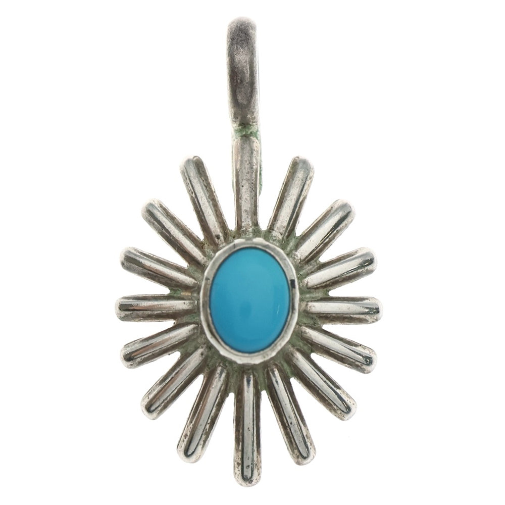 goro's(ゴローズ) 【オールド】ターコイズ付きウニトップ小 ペンダントトップ シルバー