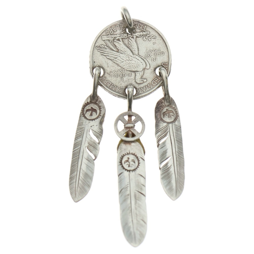 goro's(ゴローズ) 3点吊り大 ペンダントトップ シルバー/ゴールド