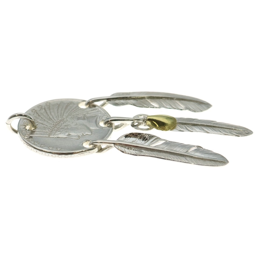 goro's(ゴローズ) 3点吊り中 ペンダントトップ シルバー/ゴールド