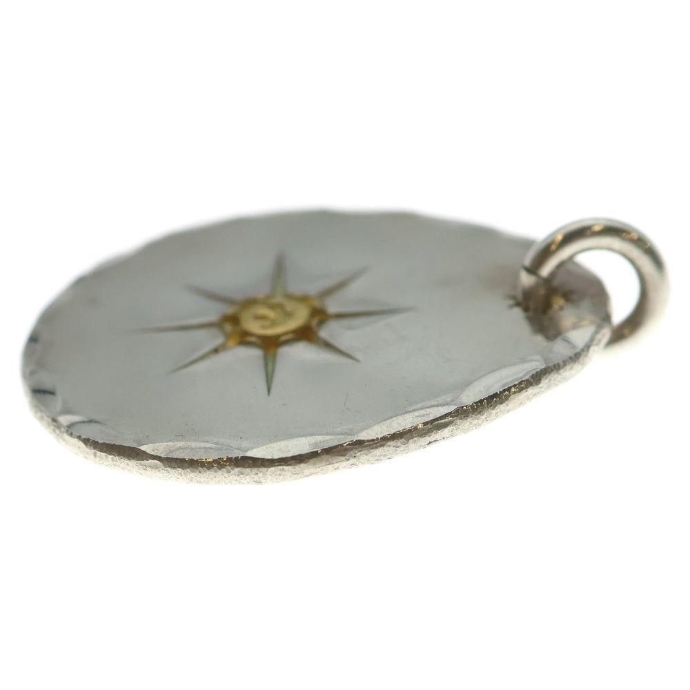 goro's(ゴローズ) たたきメタル大 ペンダントトップ シルバー/ゴールド