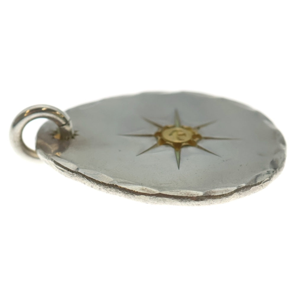 goro's(ゴローズ) たたきメタル大 ペンダントトップ シルバー/ゴールド