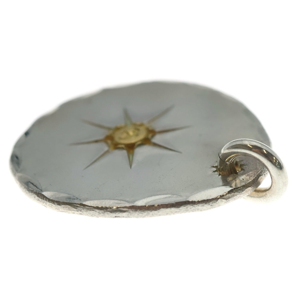 goro's(ゴローズ) たたきメタル大 ペンダントトップ シルバー/ゴールド