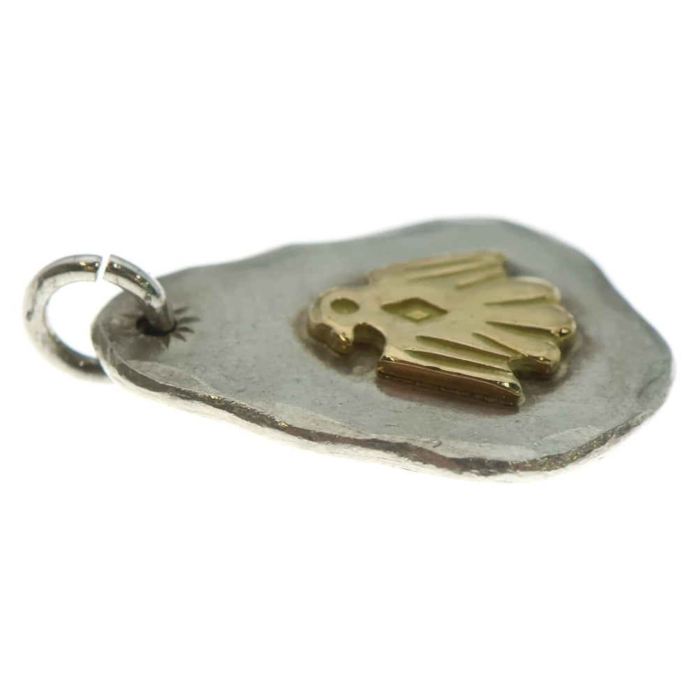 goro's(ゴローズ) 【オールド】イーグルヒヨコ印台メタル ペンダントトップ シルバー/ゴールド