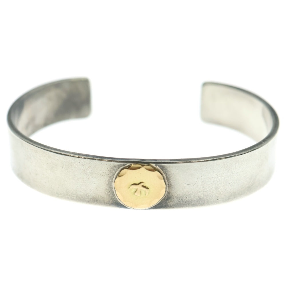 goro's(ゴローズ) 平打ちブレスS バングル シルバー/ゴールド