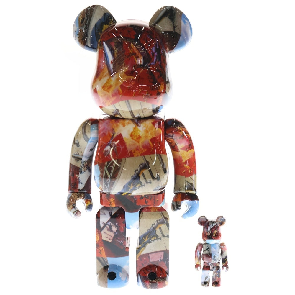 MEDICOM TOY(メディコムトイ) BE@RBRICK 007 YOU ONLY LIVE TWICE 100%&400% ベアブリック フィギュア 人形 マルチ