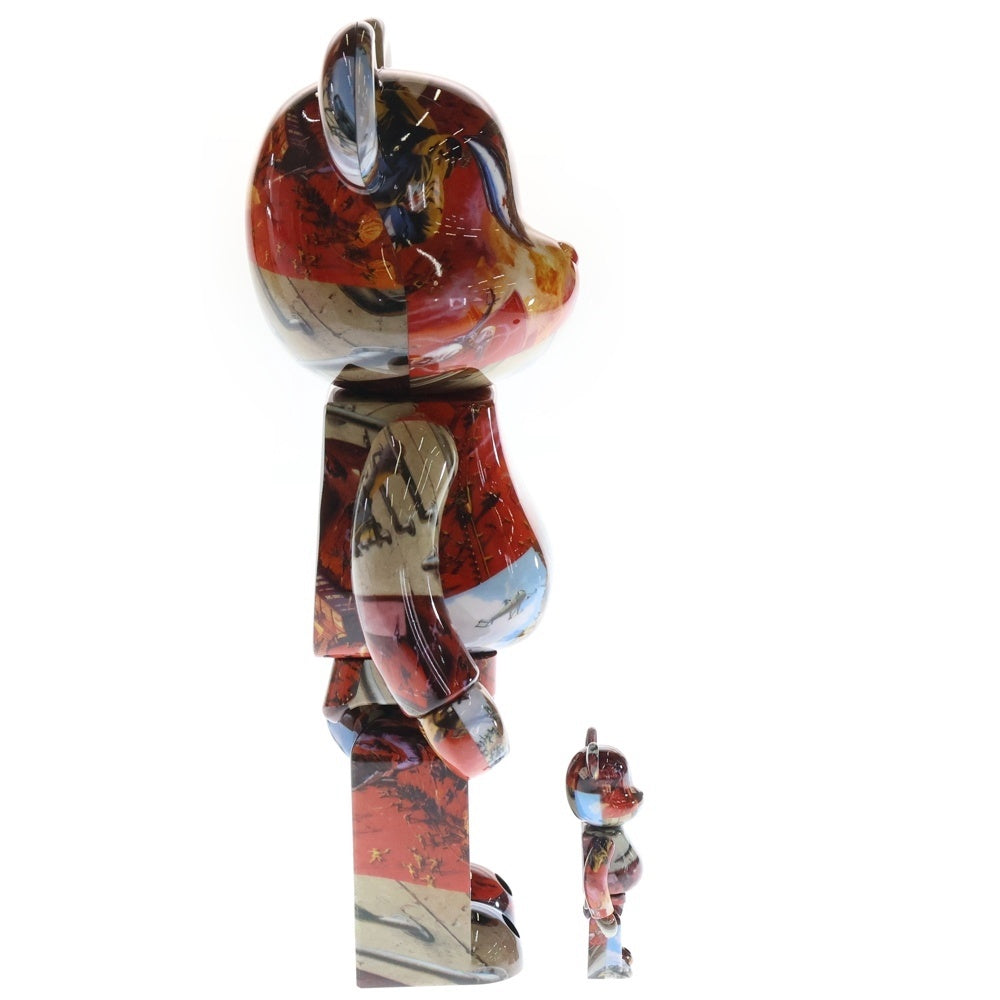 MEDICOM TOY(メディコムトイ) BE@RBRICK 007 YOU ONLY LIVE TWICE 100%&400% ベアブリック フィギュア 人形 マルチ