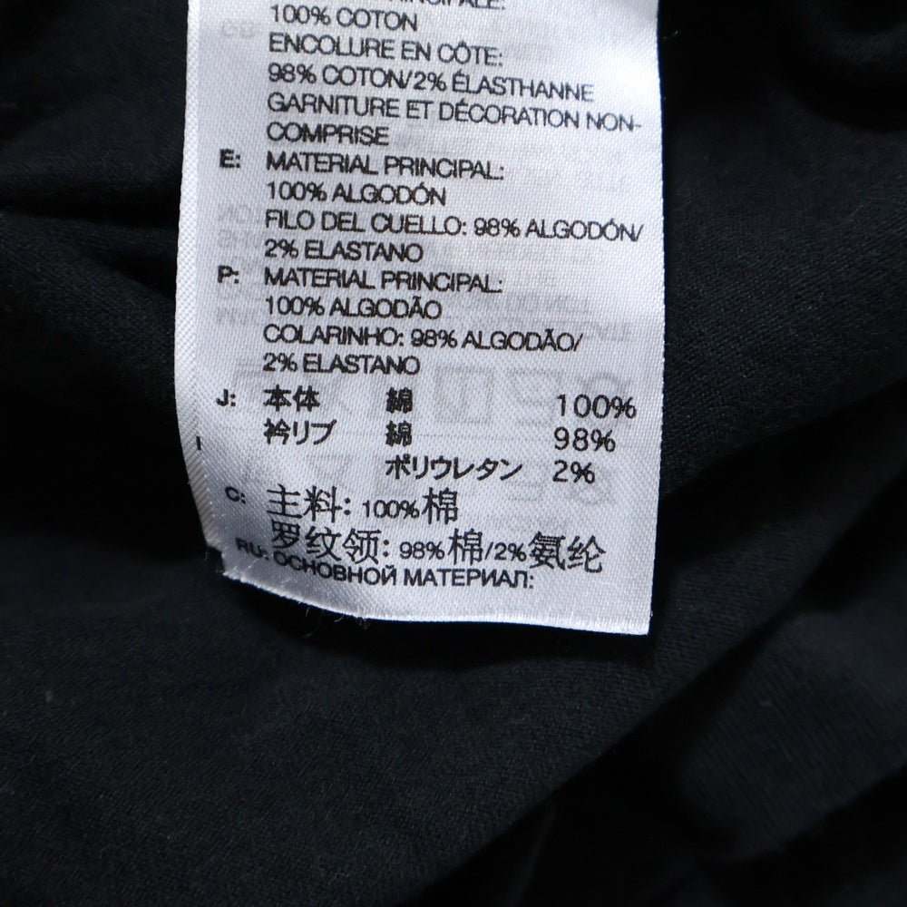 Y-3(ワイスリー) LOGO LS TEE バックロゴ ロングTシャツ ブラック JE9280