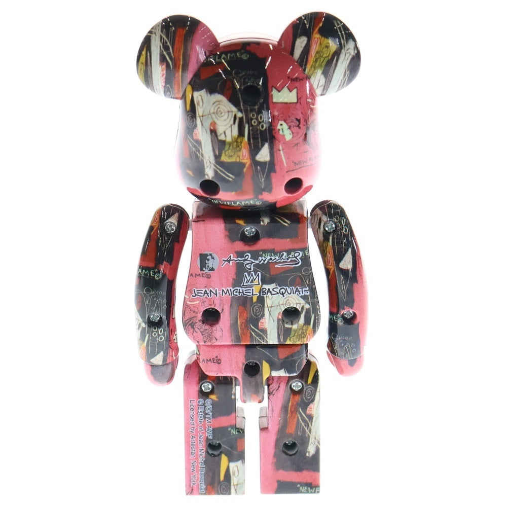 MEDICOM TOY(メディコムトイ) BE@RBRICK 超合金 Andy Warhol × Jean-Michel Basquiat ベアブリック 人形