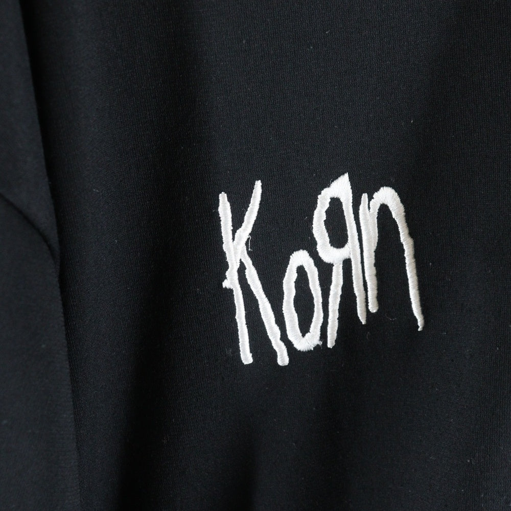 adidas(アディダス) ×Korn TRACK TOP JACKET KORN IN9109 ×コーン サイドライン トラックジャージジャケット ブラック
