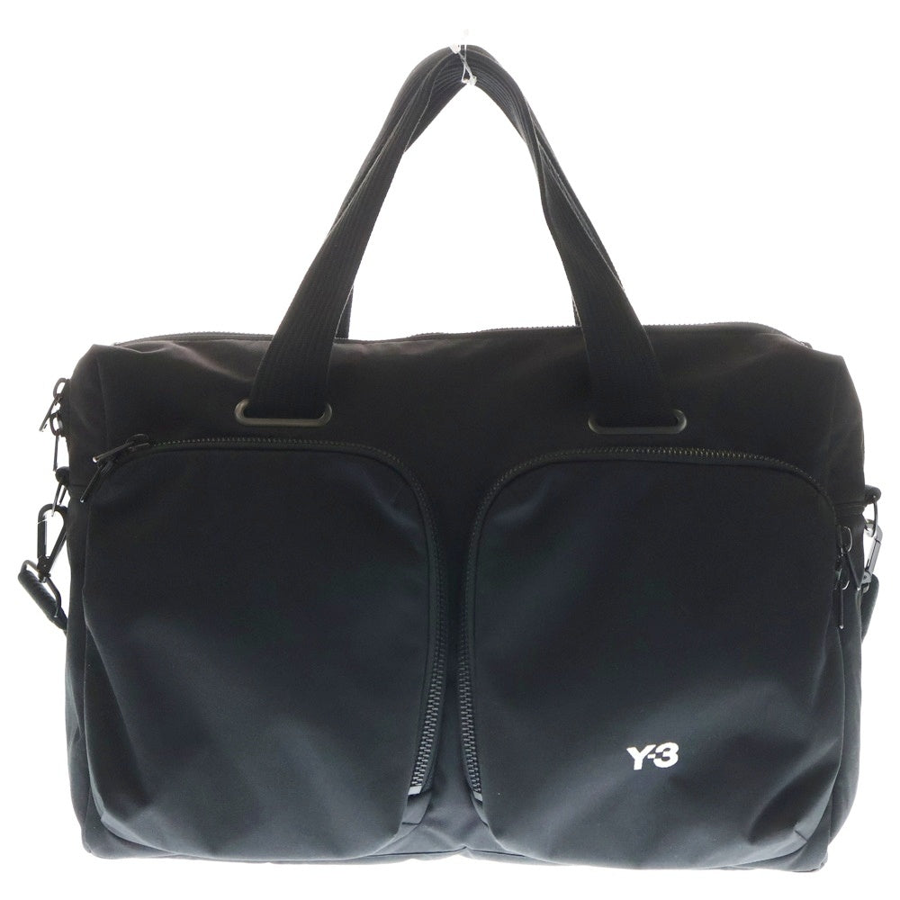 Y-3(ワイスリー) HOLDALL ホールドオール Y-3 ロゴ刺繍 ボストンバッグ ブラック IK9360