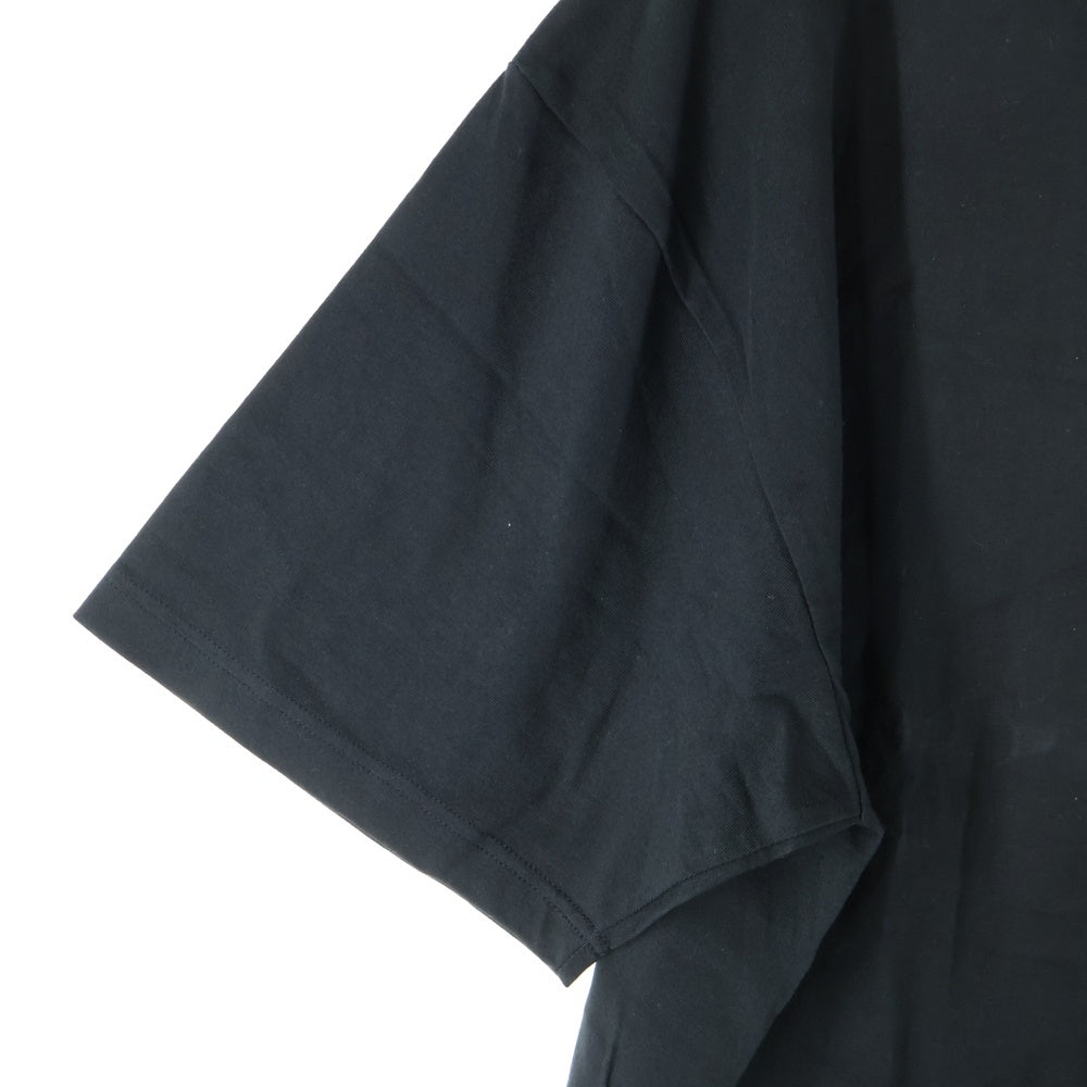 FR2(エフアールツー) World No Tobacco Day プリント 半袖Tシャツ ブラック