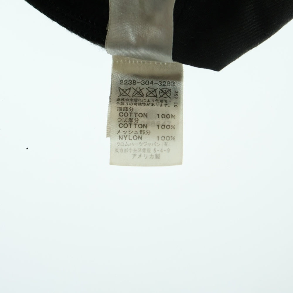 CHROME HEARTS(クロムハーツ) OLD CHプラス バックラベルロゴ クロスボールトラッカーキャップ 帽子 ブラック