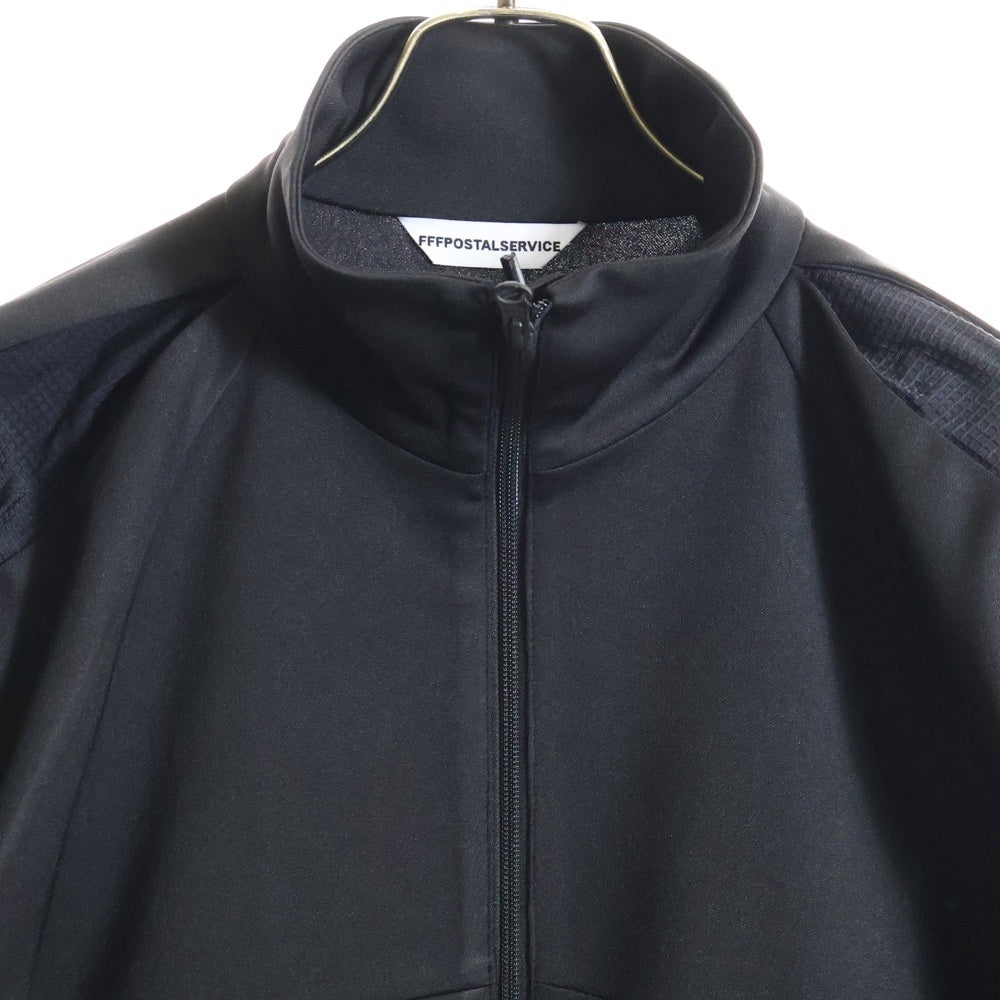 FFFPOSTALSERVICE(トリプルエフポスタルサービス) 25AW ENIGMA TRACKSUIT JACKET エニグマトラックスーツジャケット FFFPSFW2512 ブラック