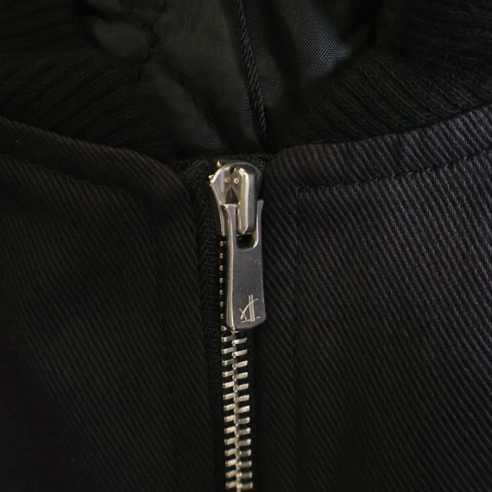 FFFPOSTALSERVICE(トリプルエフポスタルサービス) 25AW Darted MA-1 Bomber ダーテッドボンバージャケット FFFPSFW2506 ブラック