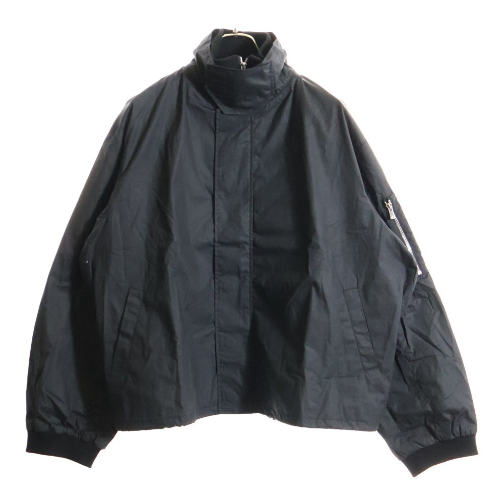 FFFPOSTALSERVICE(トリプルエフポスタルサービス) 25AW SP HIGH NECK MA-1 ハイネックフライトジャケット FFFPSFW2504 ブラック