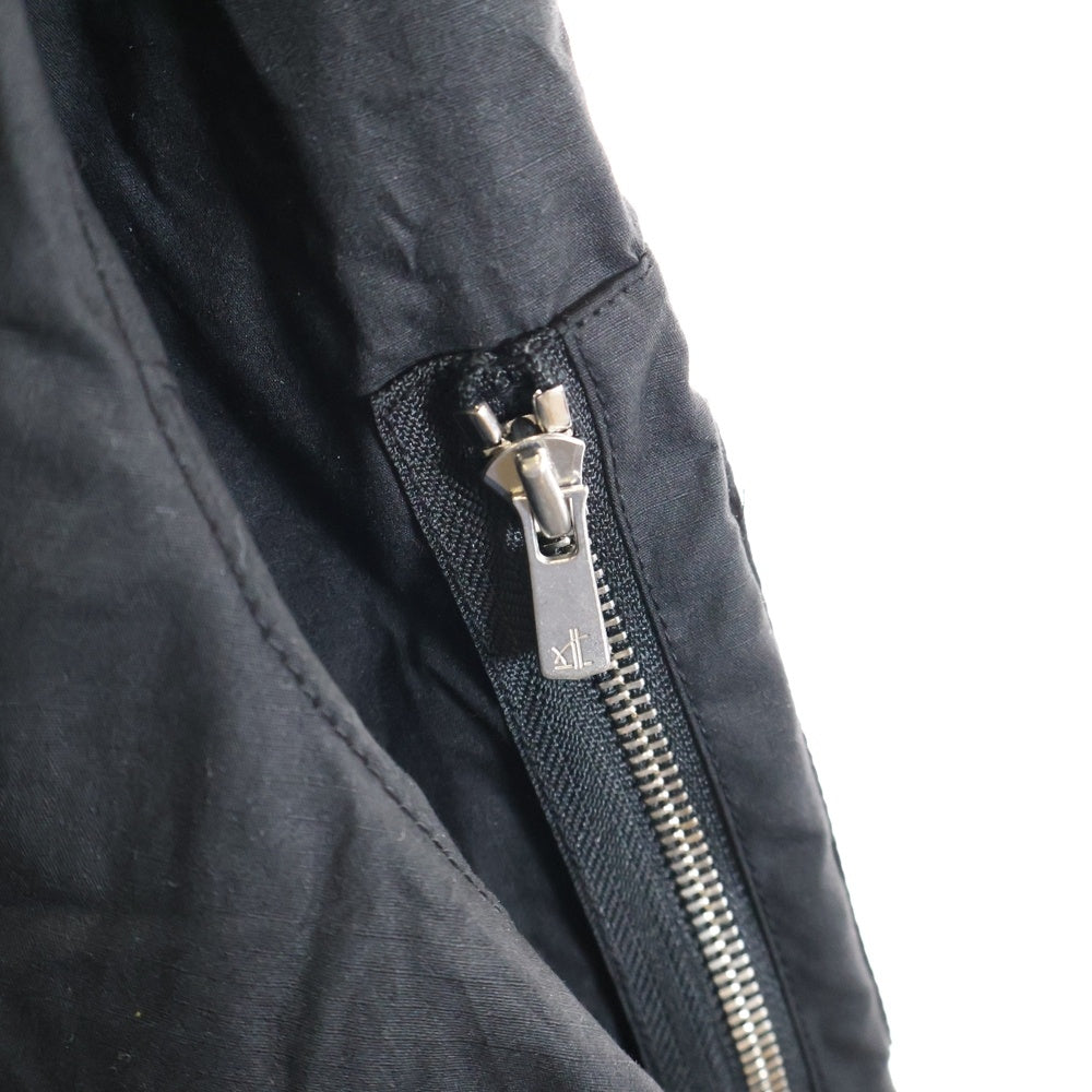 FFFPOSTALSERVICE(トリプルエフポスタルサービス) 25AW SP HIGH NECK MA-1 ハイネックフライトジャケット FFFPSFW2504 ブラック