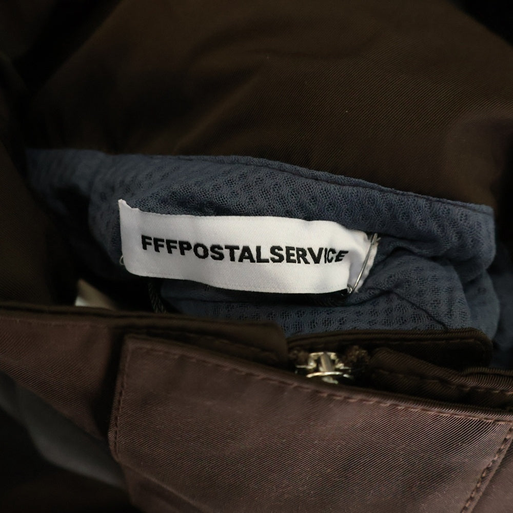FFFPOSTALSERVICE(トリプルエフポスタルサービス) 25AW Reia Hooded Ski Parka レイアスキーパーカージャケット FFFPSFW2501 ブラウン