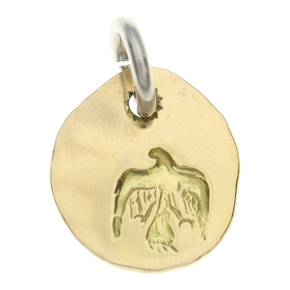 goro's(ゴローズ) 【現行】全金in太陽メタル大 ペンダントトップ ゴールド