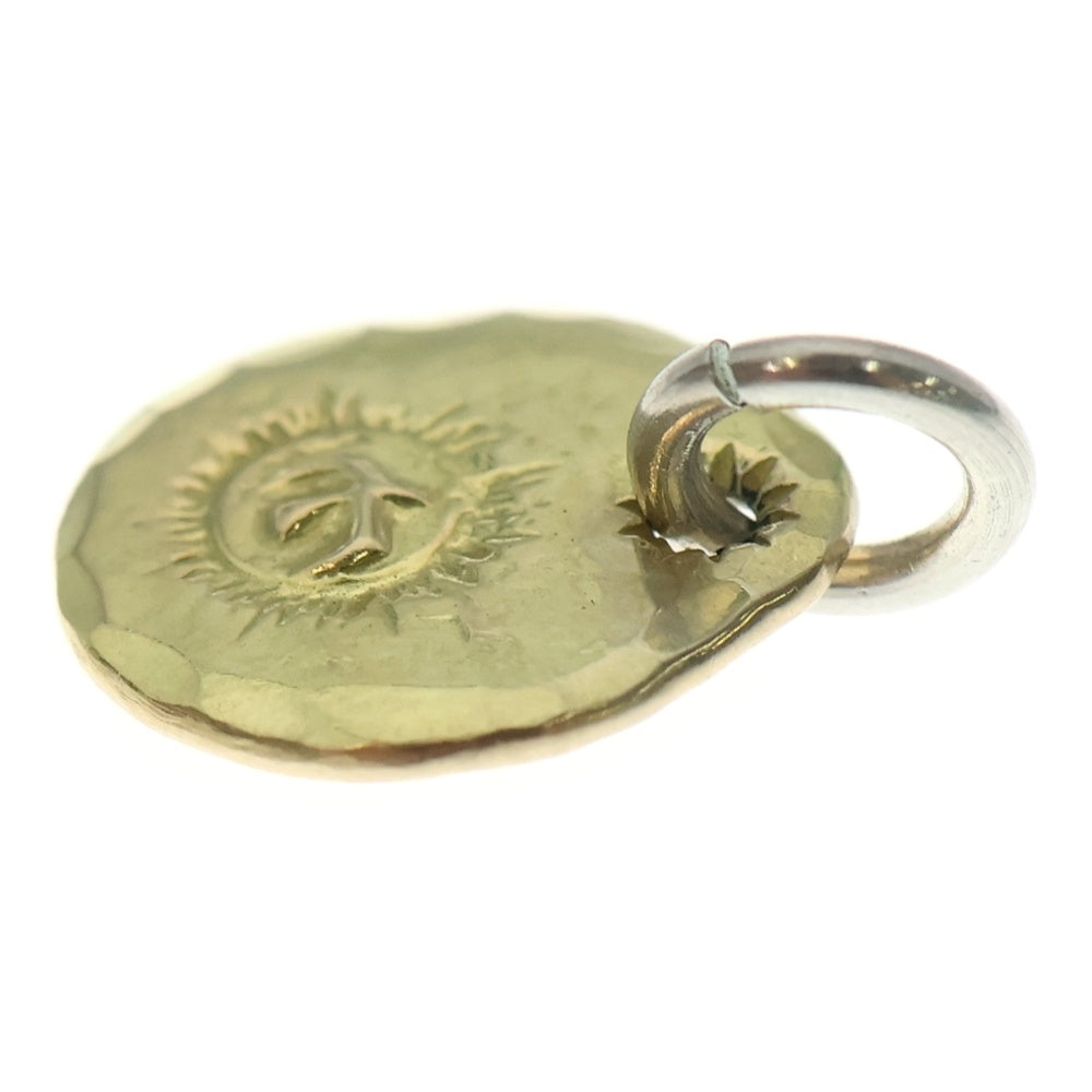 goro's(ゴローズ) 【現行】全金in太陽メタル大 ペンダントトップ ゴールド