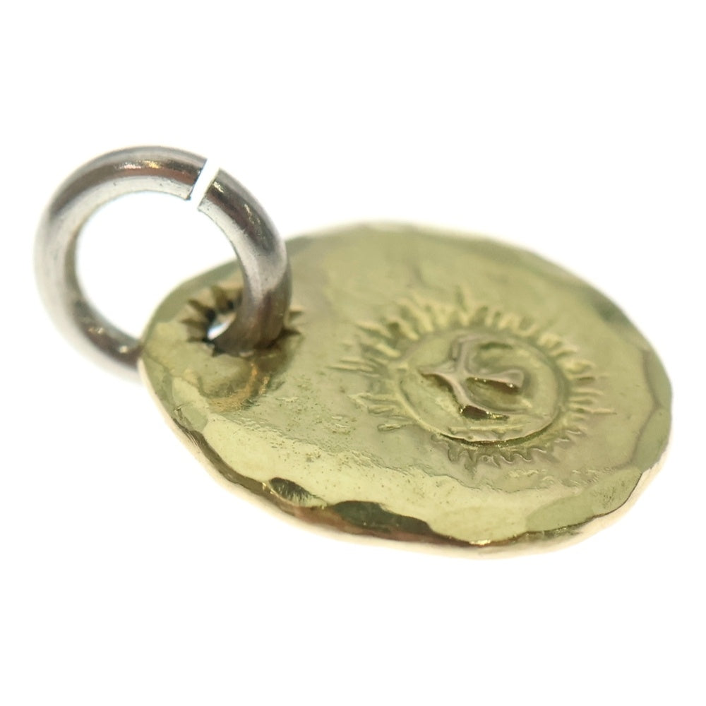 goro's(ゴローズ) 【現行】全金in太陽メタル大 ペンダントトップ ゴールド