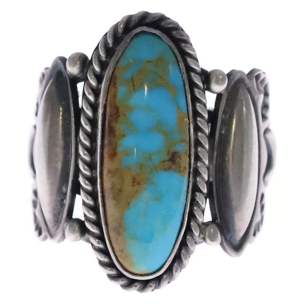 INDIAN JEWELRY(インディアンジュエリー) ナバホ族 ターコイズリング シルバー