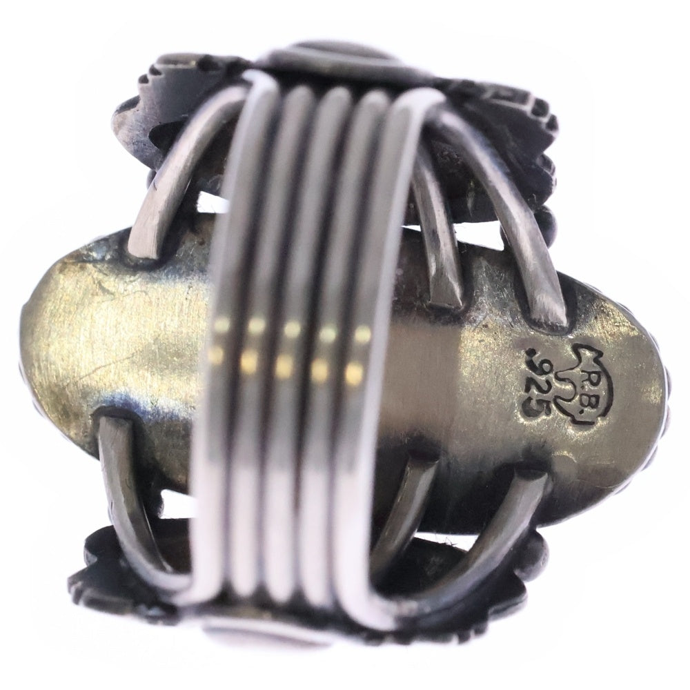 INDIAN JEWELRY(インディアンジュエリー) ナバホ族 ターコイズリング シルバー