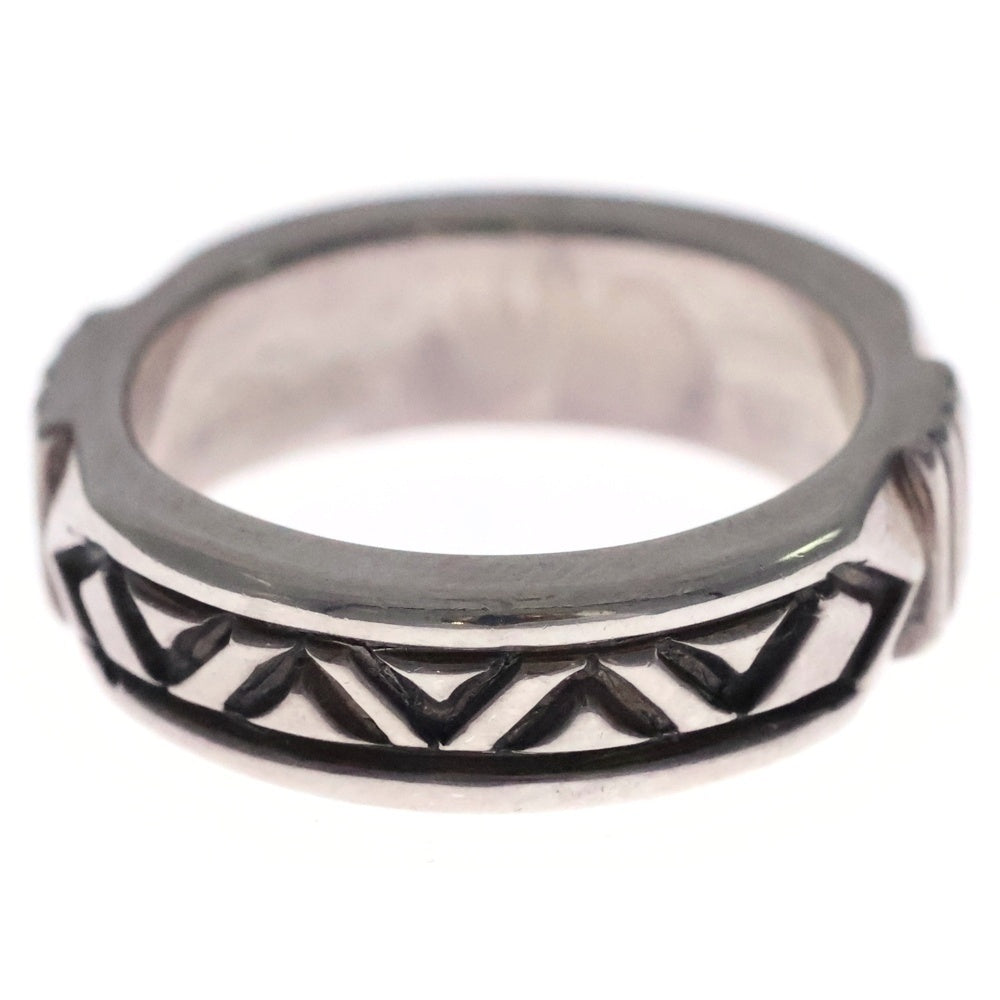 INDIAN JEWELRY(インディアンジュエリー) ナバホ族 Jennifer Curtis ジェニファー・カーティス SVリング シルバー