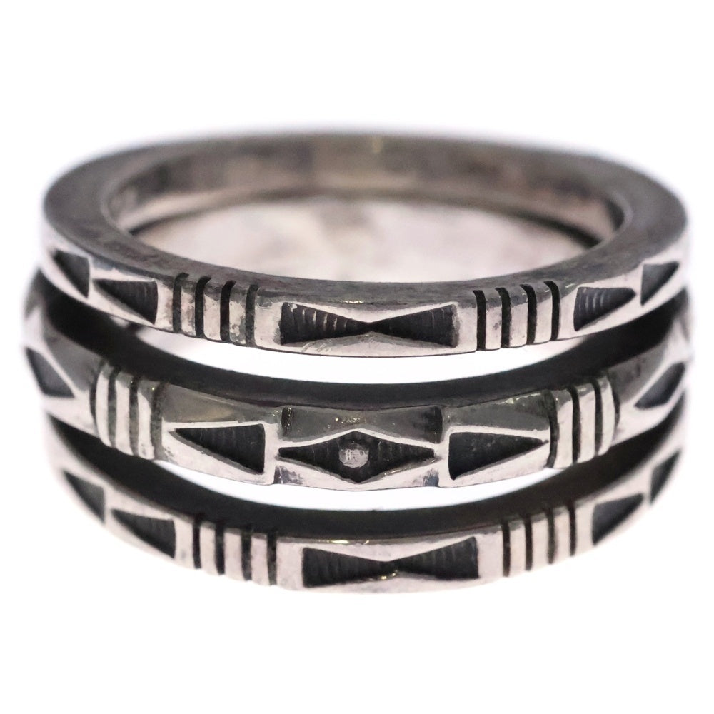 INDIAN JEWELRY(インディアンジュエリー) ナバホ族 Jennifer Curtis ジェニファー・カーティス SVリング シルバー