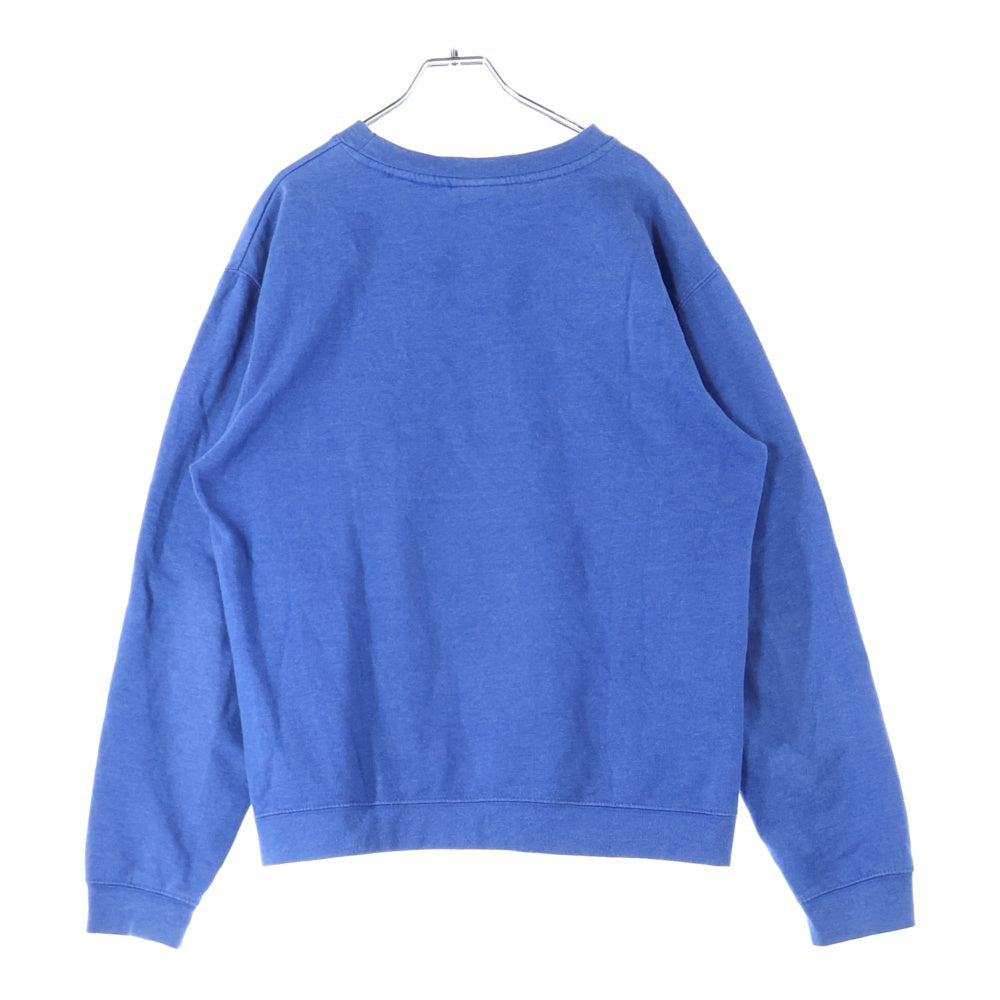 Lafayette(ラファイエット) KEEP FRESH CREWNECK ロゴスウェットトレーナー ブルー