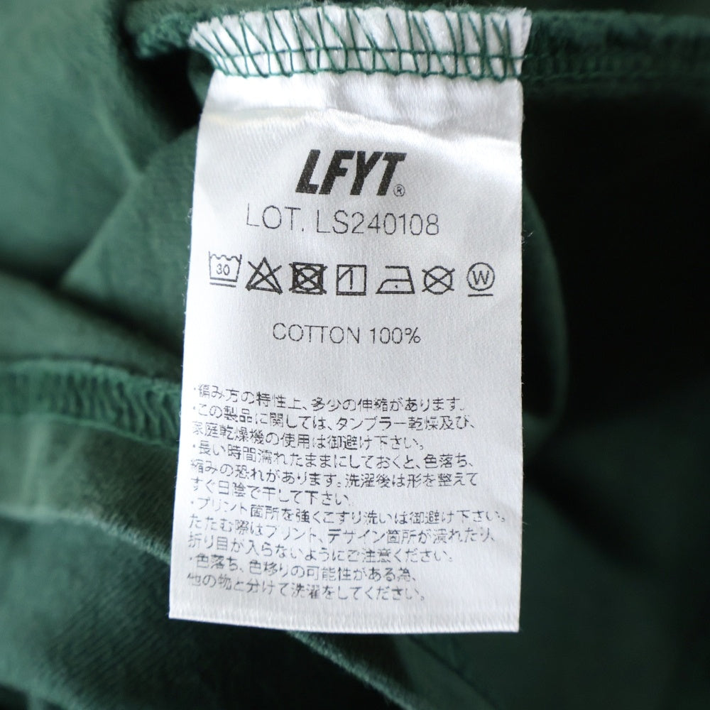 Lafayette(ラファイエット) OVAL LAF TEE オーバルロゴプリント半袖Tシャツ LS240108 グリーン